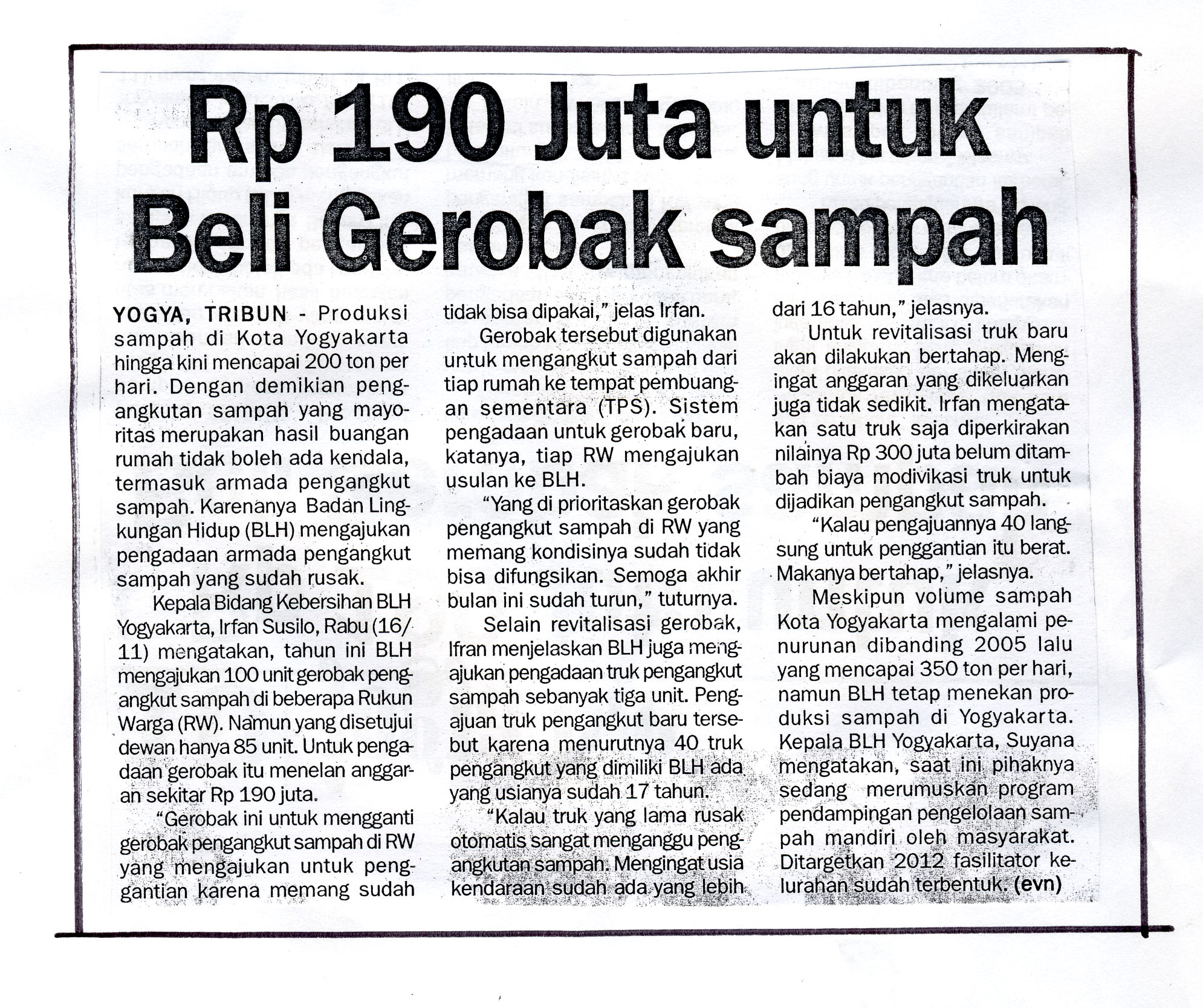 Kliping jogja terbaru